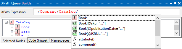 Xpath Expression Builder.